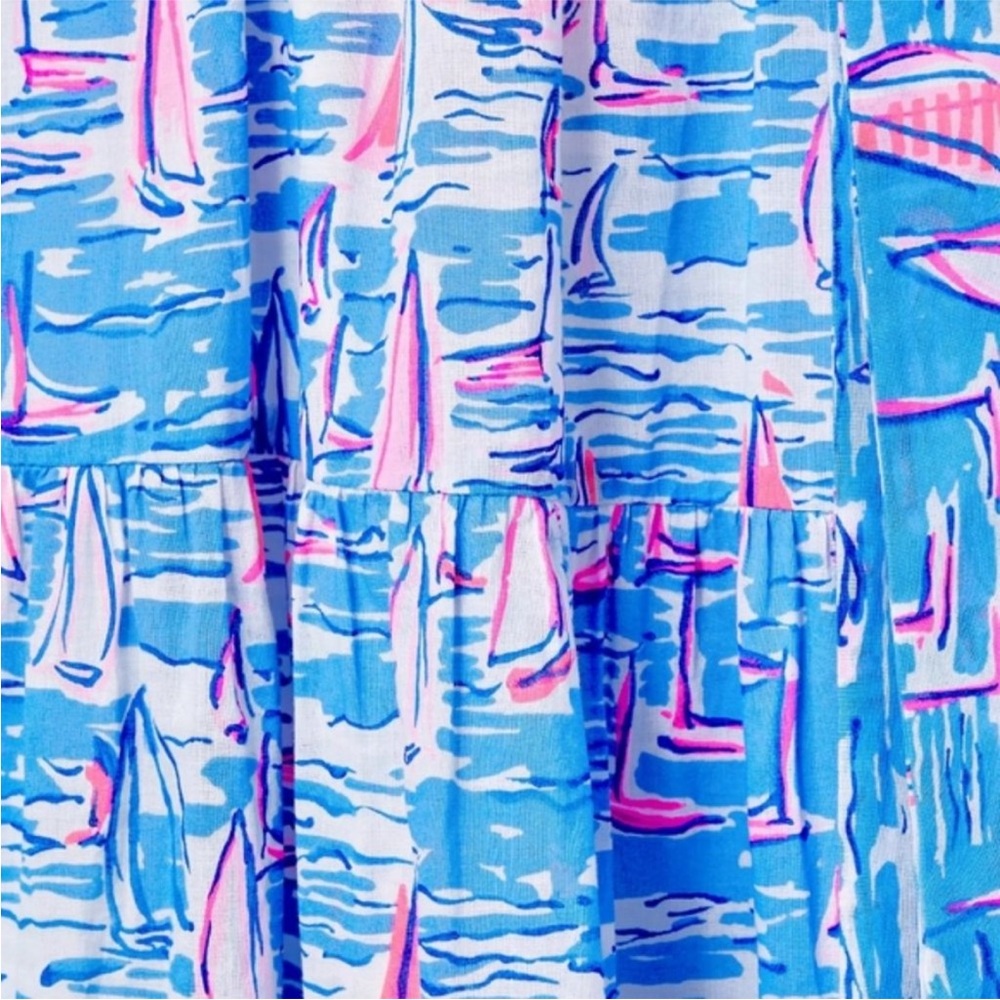 Lilly Pulitzer Analeese Dress 
Zanzibar Blue Boatylicious - Picture 5 of 12